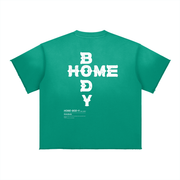 Homebody Friends Sun Fade Raw Edge T-Shirt