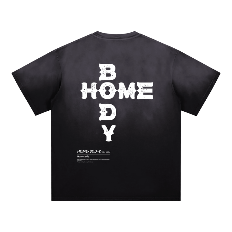 Sunfade Edge ZZZ Homebody Friends Gradient T-Shirt