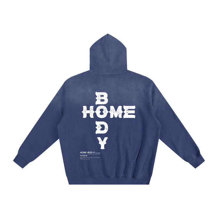 Sunfade Fleeced ZZZ Homebody Friends Hoodie