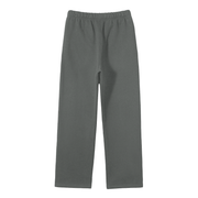 Gray Homebody Friends Fleece Straight Leg Pants