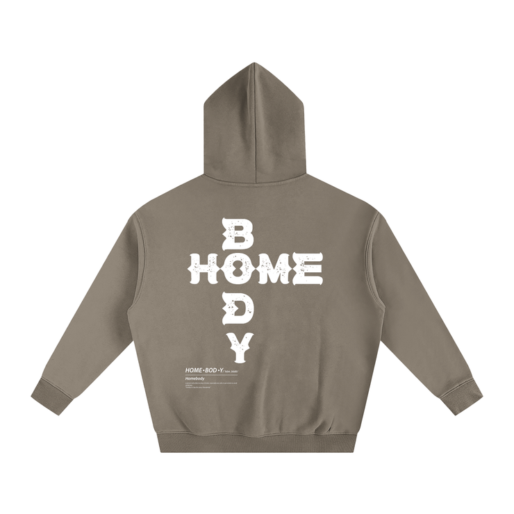 Homebody Friends Oversize Fleeced Hoodie
