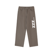 Homebody Friends Heavyweight Cotton Straight-Leg Pants