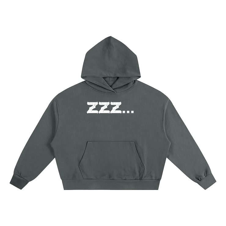 Boxy Oversized ZZZ Homebody Friends Hoodie