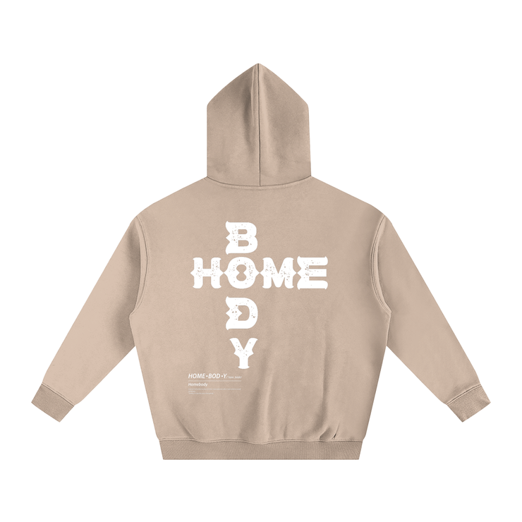 Homebody Friends Oversize Fleeced Hoodie