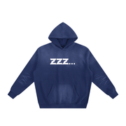 Sunfade Fleeced ZZZ Homebody Friends Hoodie