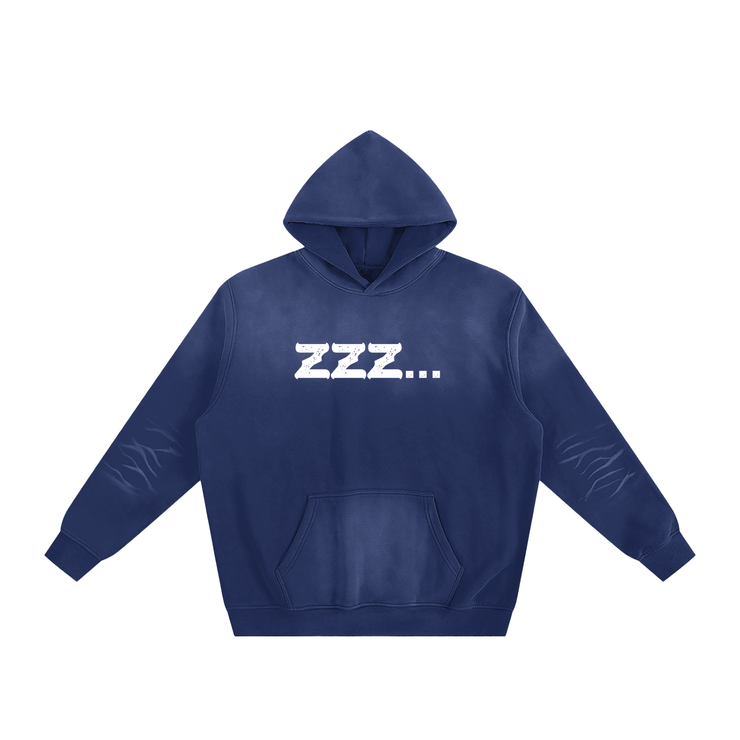 Sunfade Fleeced ZZZ Homebody Friends Hoodie