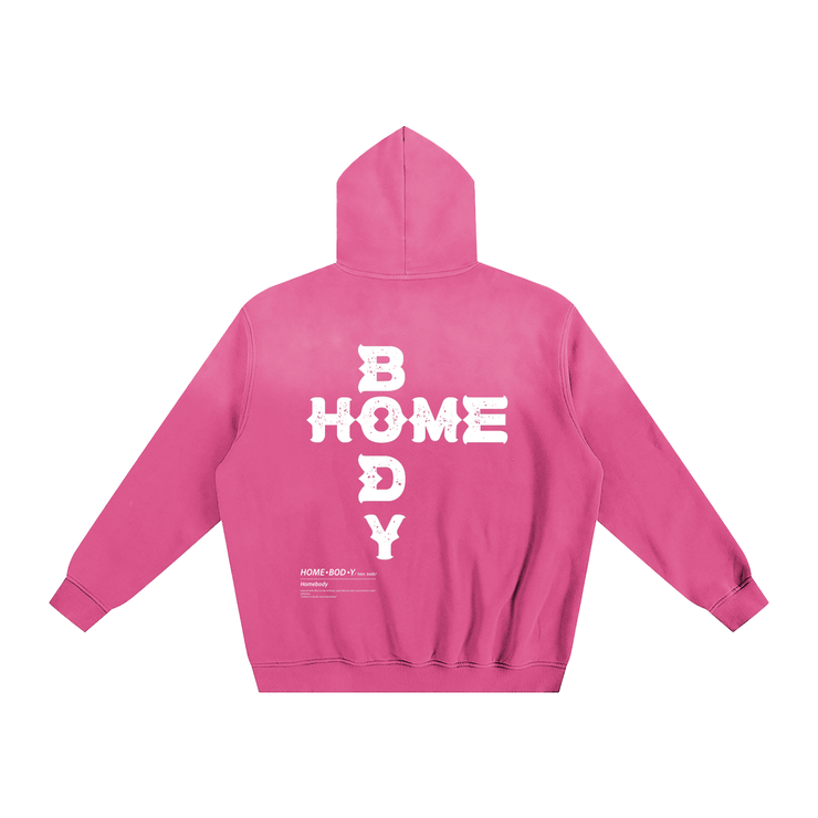Sunfade Fleeced ZZZ Homebody Friends Hoodie