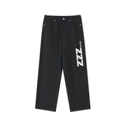 Homebody Friends Heavyweight Cotton Straight-Leg Pants