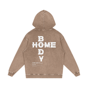 Acid Wash ZZZ Homebody Friends Oversize Hoodie