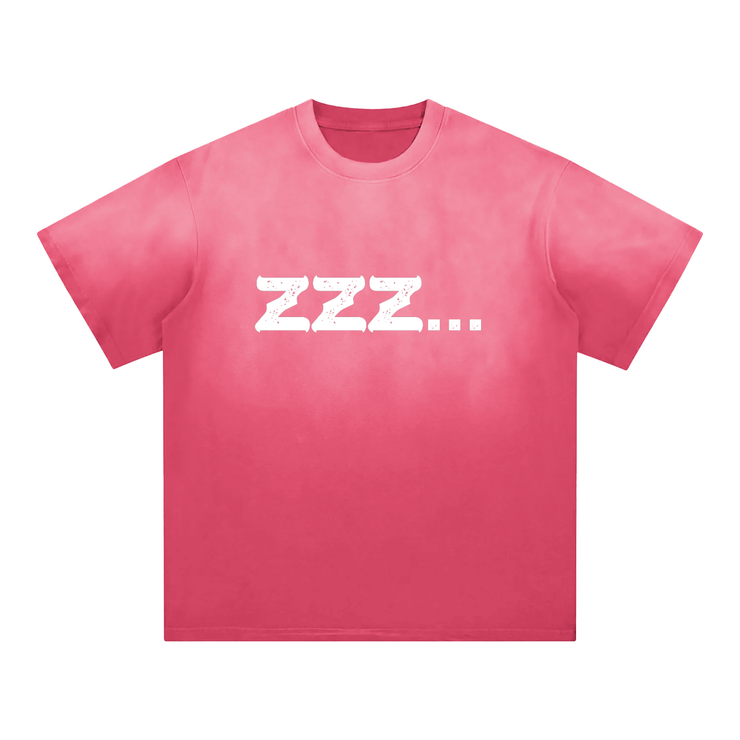 Sunfade Edge ZZZ Homebody Friends Gradient T-Shirt