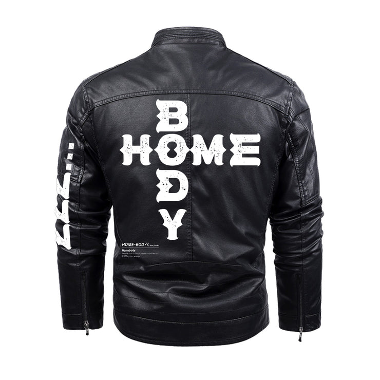 Homebody Friends Fleeced Leather Jacket