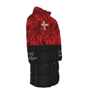 Homebody Friends Roses Unisex Long Down Jacket