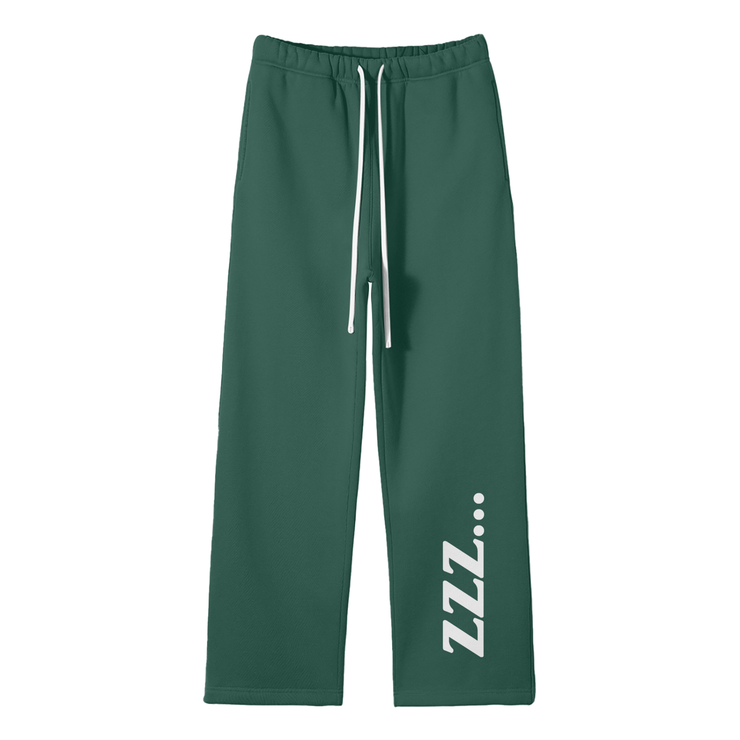 Eden Green ZZZ Fleece Straight Leg Pants