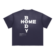 Homebody Friends Sun Fade Raw Edge T-Shirt