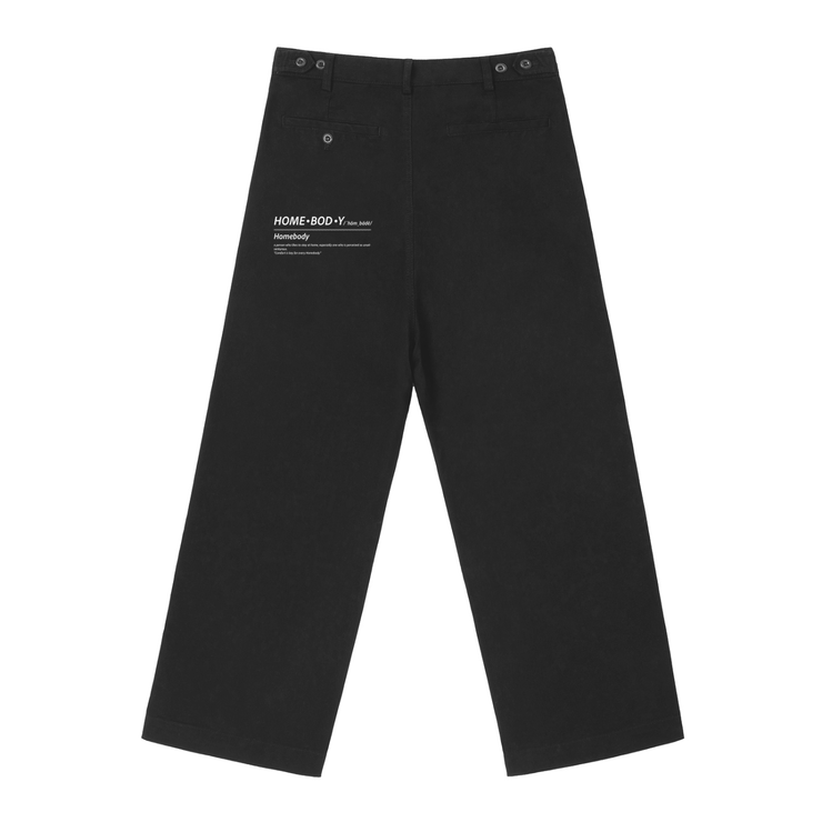 Homebody Friends Adjustable Waist Straight-Leg Pants