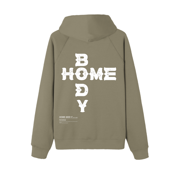 Carbon Gray ZZZ essential Raglan Sleeve Hoodie