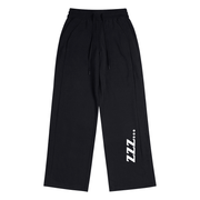 Black Homebody Friends Straight Leg Pants