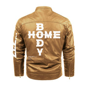 Homebody Friends Fleeced Leather Jacket