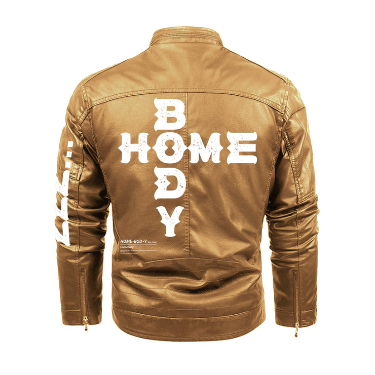 Homebody Friends Fleeced Leather Jacket