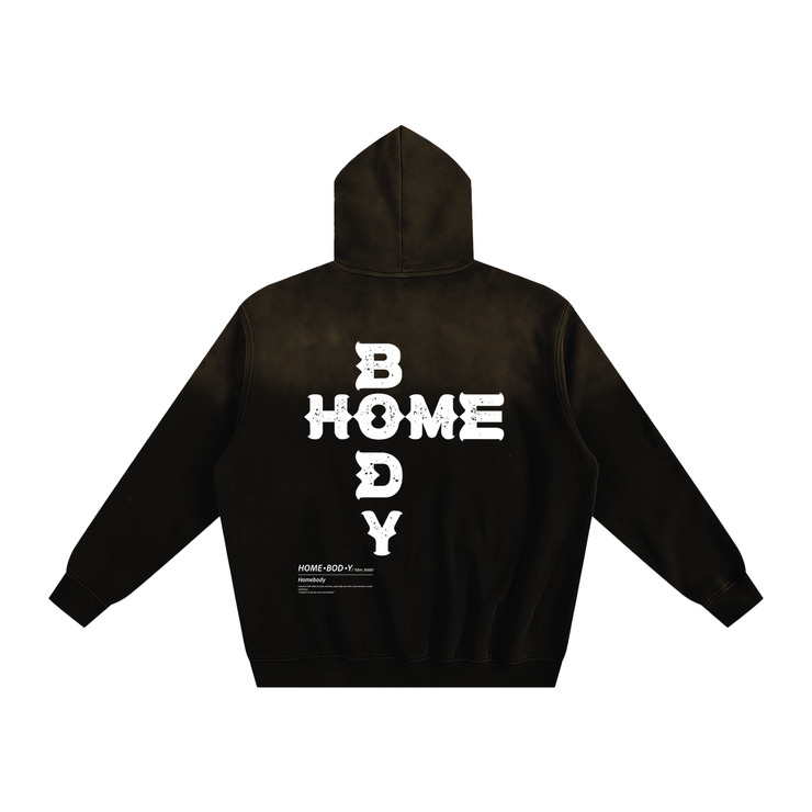Sunfade Fleeced ZZZ Homebody Friends Hoodie