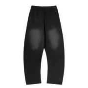 Black ZZZ Sunfade Curved Blade Sweatpants
