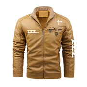 Homebody Friends Fleeced Leather Jacket