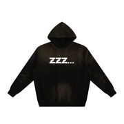 Sunfade Fleeced ZZZ Homebody Friends Hoodie