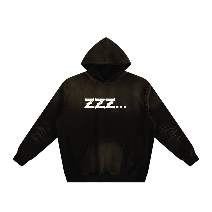 Sunfade Fleeced ZZZ Homebody Friends Hoodie