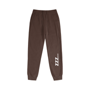 Coffee Color ZZZ Jogger Pants