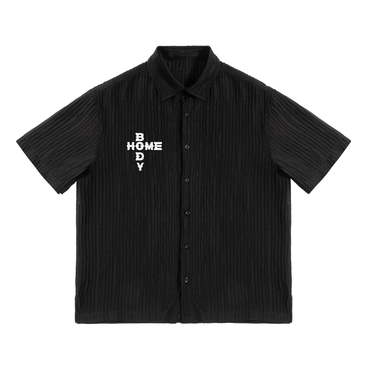 Tencel Jacquard Homebody Friends "Comfort Is Key" Shirt