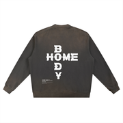Homebody Friends Sun Fade Heavyweight Baseball Jacket