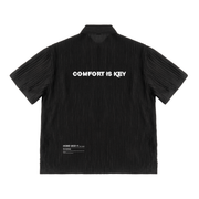 Tencel Jacquard Homebody Friends "Comfort Is Key" Shirt