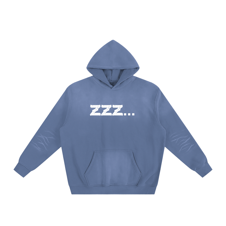 Sunfade Fleeced ZZZ Homebody Friends Hoodie