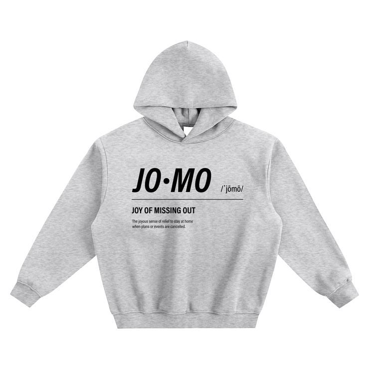 Fleeced Boxy JOMO Hoodie