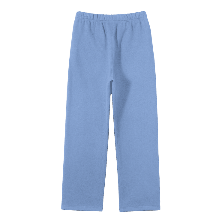Medium Blue Homebody Friends Fleece Straight Leg Pants