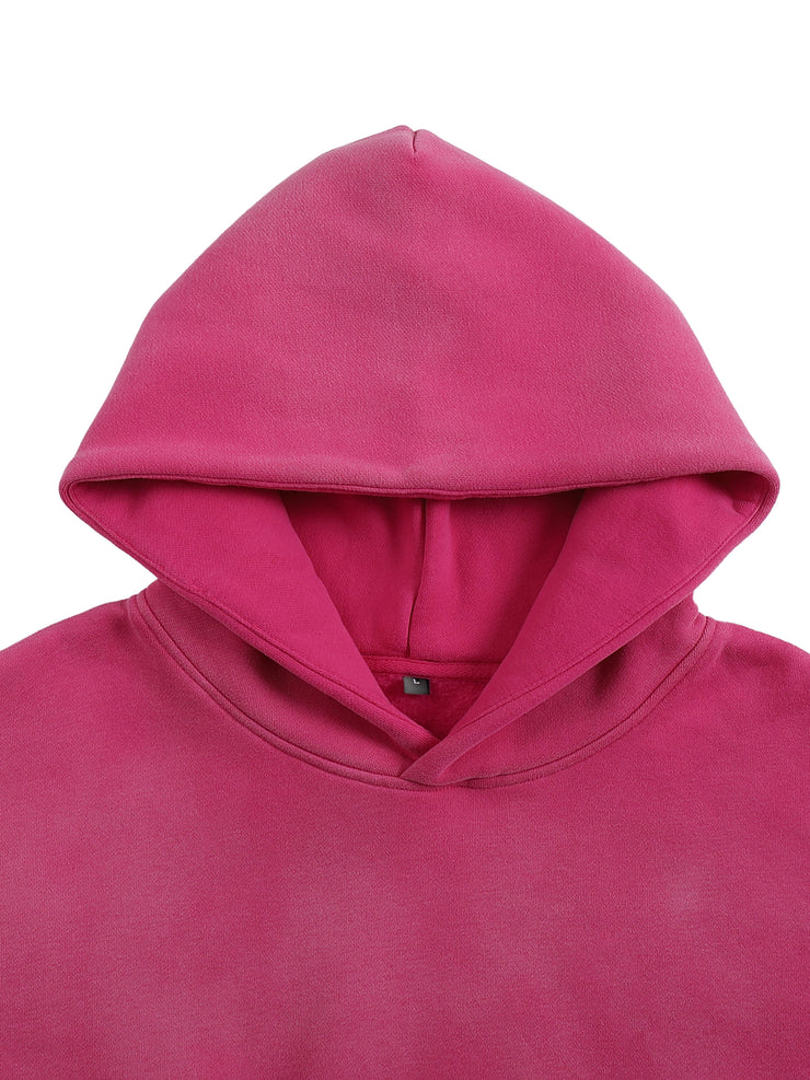 Sunfade Fleeced ZZZ Homebody Friends Hoodie
