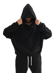 Boxy Oversized ZZZ Homebody Friends Hoodie