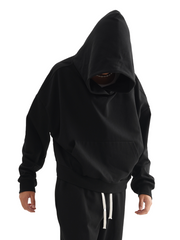 Boxy Oversized ZZZ Homebody Friends Hoodie