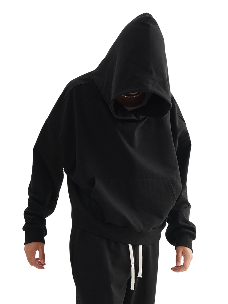 Boxy Oversized ZZZ Homebody Friends Hoodie