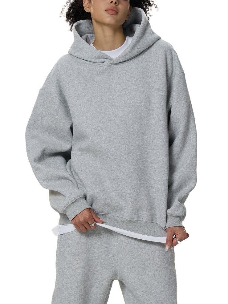 Fleeced Boxy JOMO Hoodie
