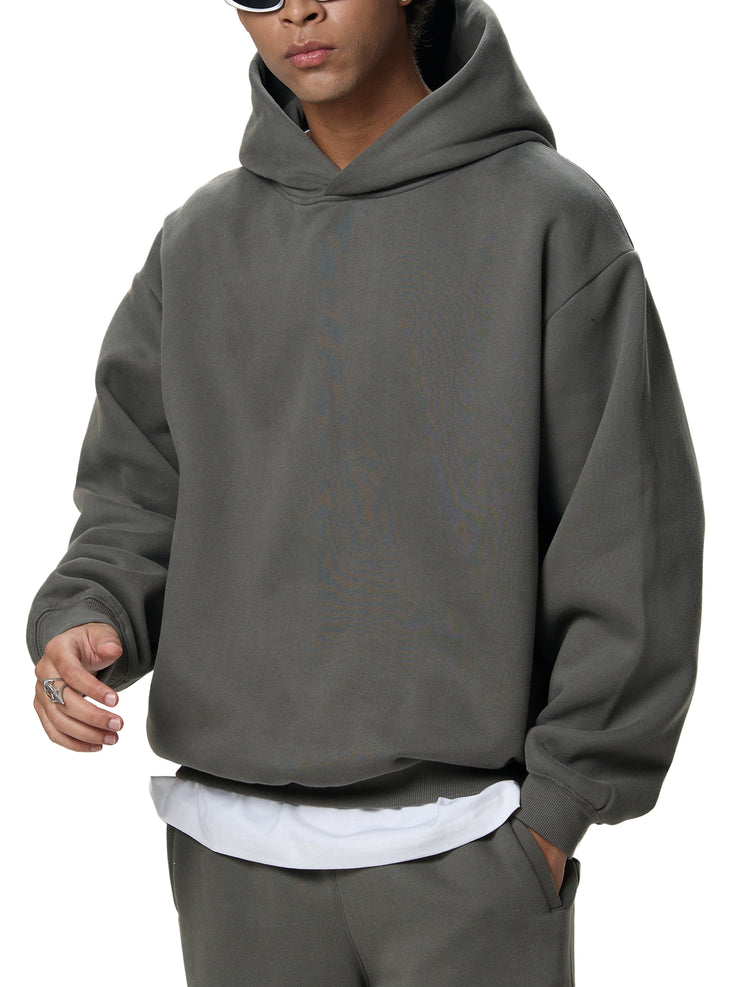 Fleeced Boxy JOMO Hoodie