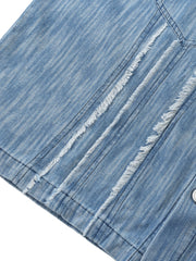 Homebody Friends Distressed Wash Short-Sleeve Shirt