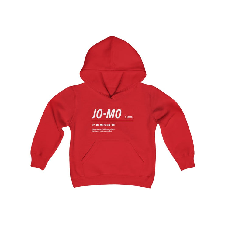 Youth JOMO Hoodie - Homebody Friends