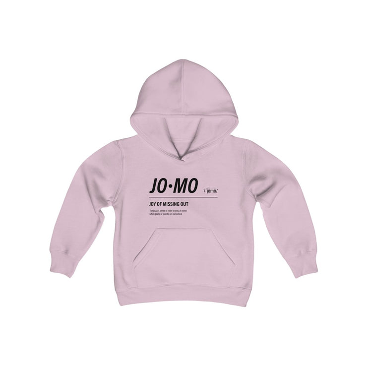 Youth JOMO Hoodie - Homebody Friends