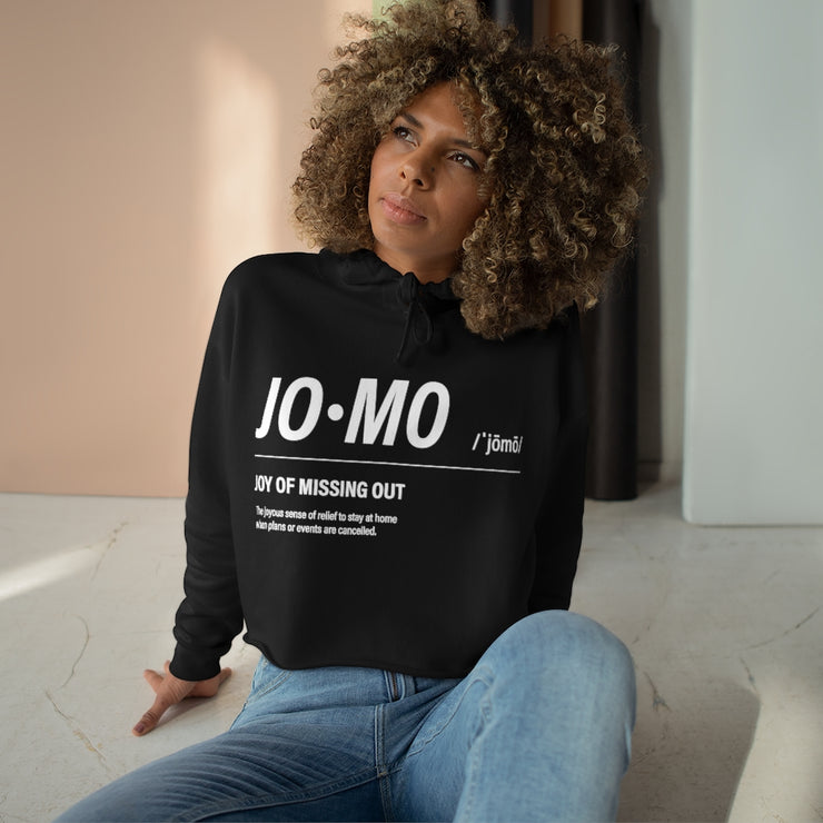 JOMO Crop Hoodie - Homebody Friends