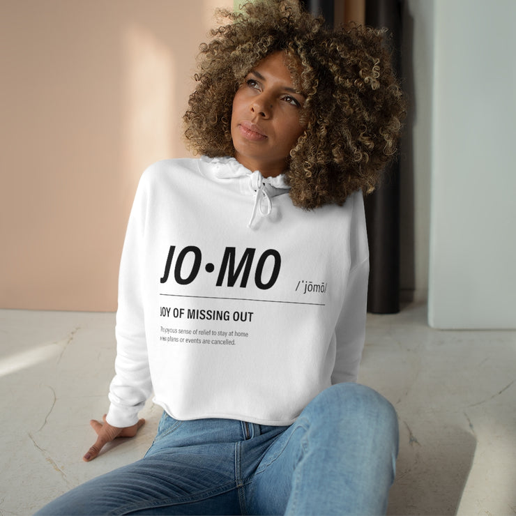 JOMO Crop Hoodie - Homebody Friends