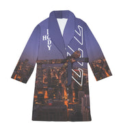"Chicago" Homebody Friends Robe mockup front view