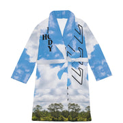 "Alabama" Homebody Friends Robe front view mockup