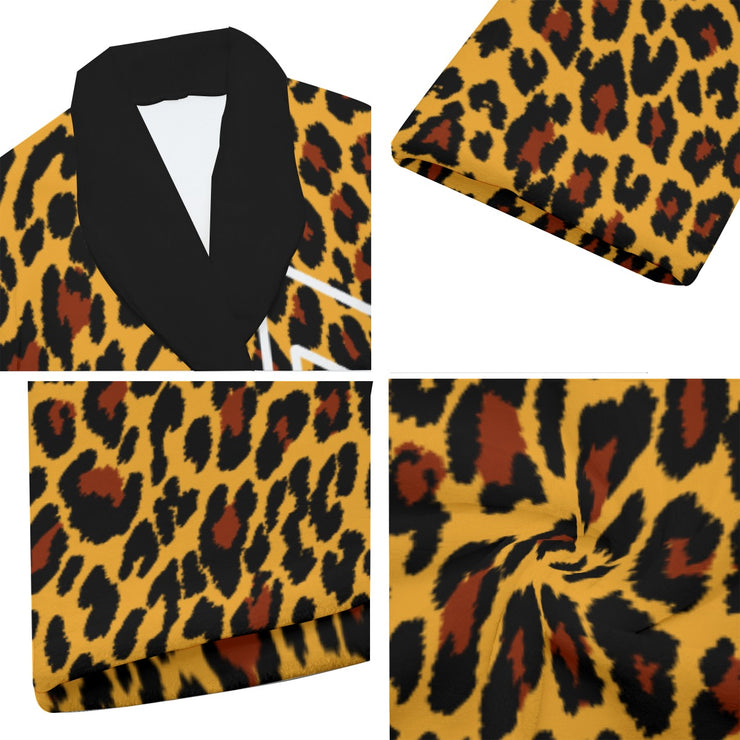 Homebody Friends Leopard Print Robe - Homebody Friends