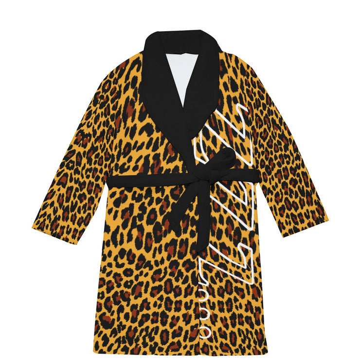 Homebody Friends Leopard Print Robe - Homebody Friends